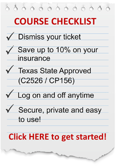 Texas driver safety course benefits